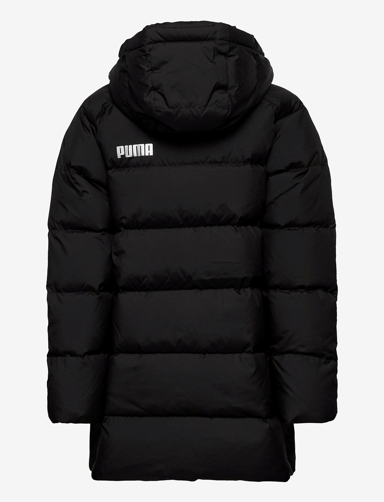 puma black puffer jacket