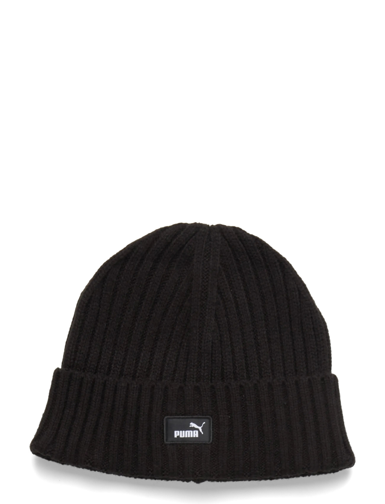 PUMA Ess Fisherman Beanie, One Size, Black, Sport Accessories > Sport Beanies, Dame