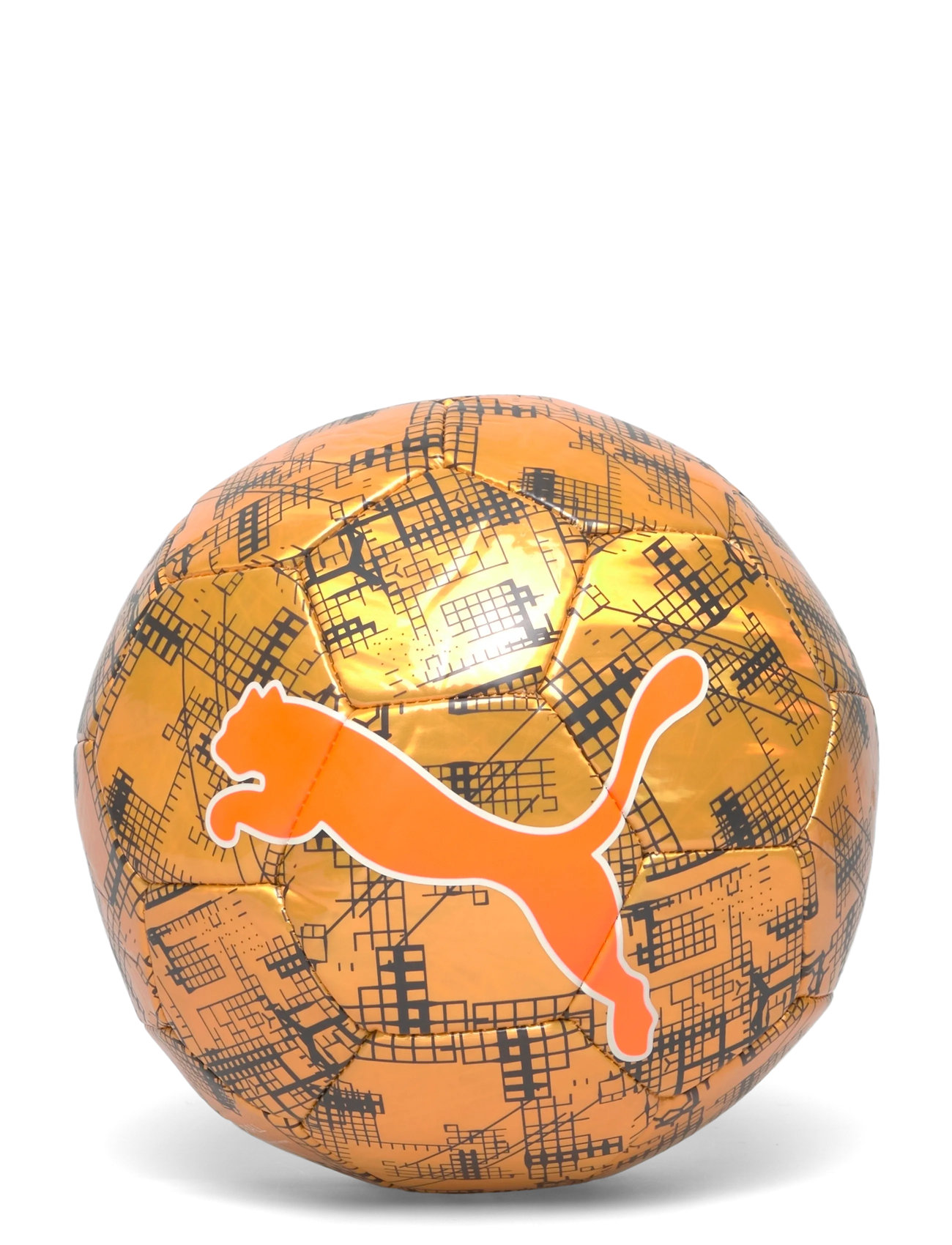 PUMA Puma Cup Graphic Ball, 4, Orange, Sport Football Equipment > Sport Football Balls, Herre