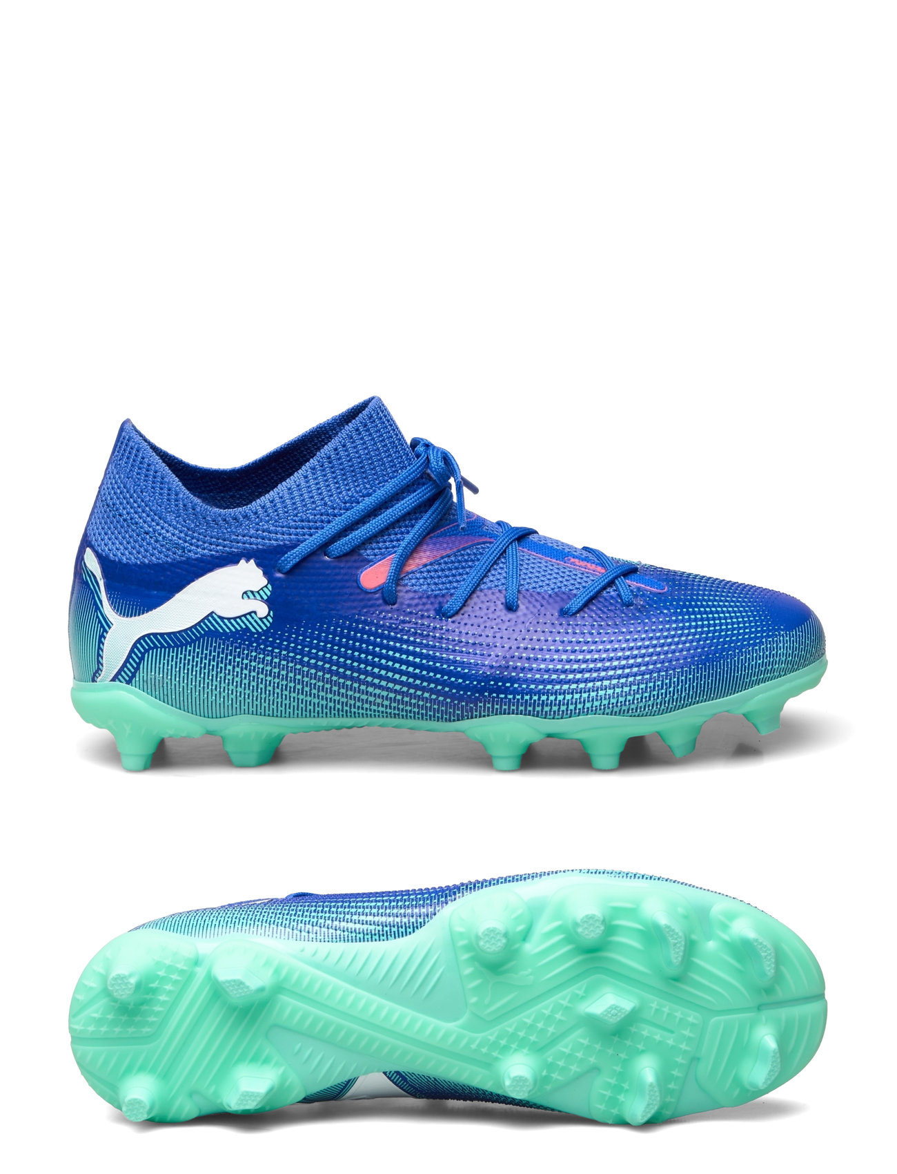 Future 7 Match Fg/Ag Jr Shoes Sports Shoes Football Boots Blue PUMA