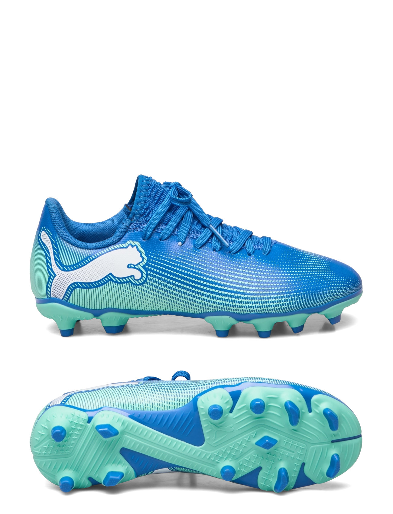 Future 7 Play Fg/Ag Jr Shoes Sports Shoes Football Boots Blue PUMA