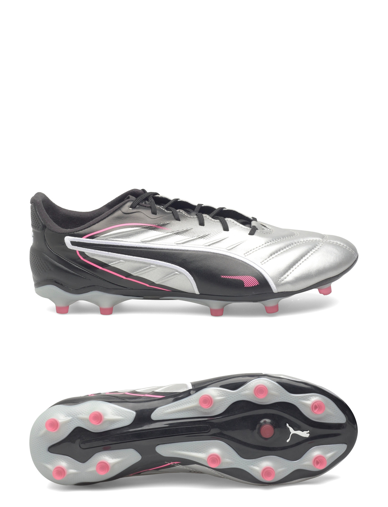 PUMA King Pro Fg/Ag, 41, Silver, Sport Sko > Sport Football Boots, Herre