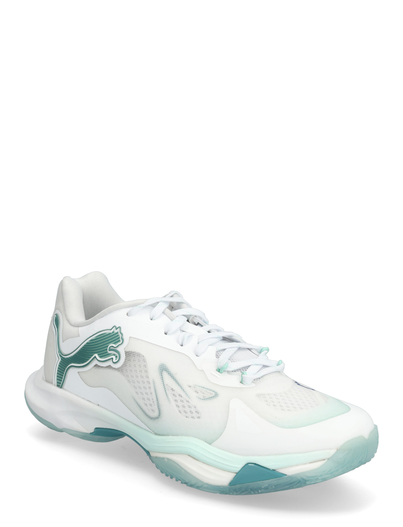 PUMA Vantage Nitro W+ Game On, 37.5, White, Sport Sko > Sport Indoor Sko, Dame