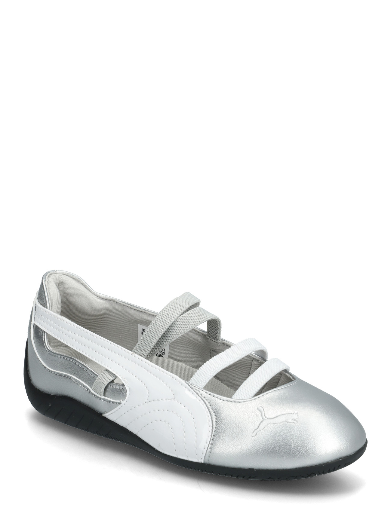 PUMA Speedcat Ballet Metallic Wns, 38, Silver, Sport Sneakers > Sport Slip On Sneakers, Dame