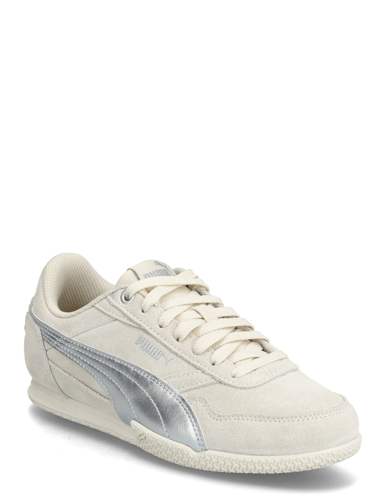 PUMA Bella Donna Sd Metallic Jr, 38, White, Sneakers > Sneakers Med Lav Top, Børn