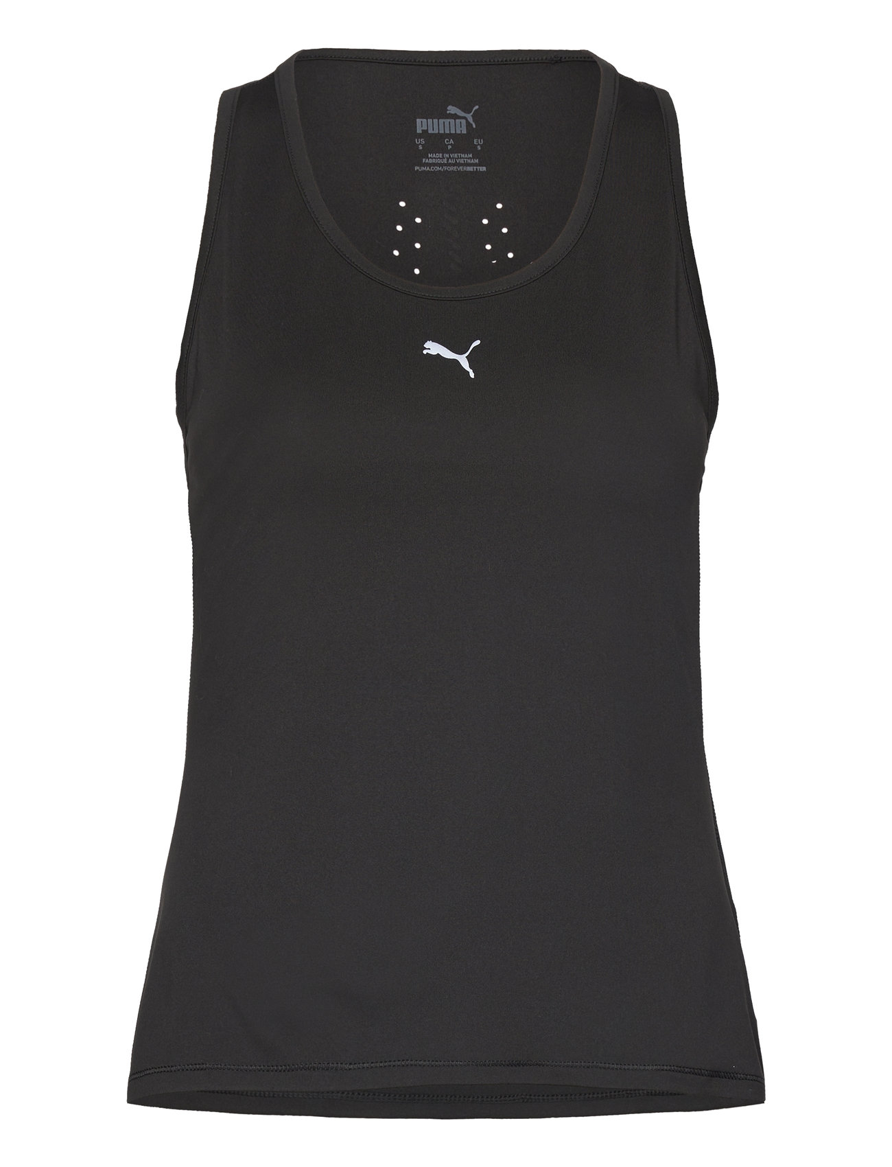 Run Cloudspun Tank W Sport T-shirts & Tops Sleeveless Black PUMA
