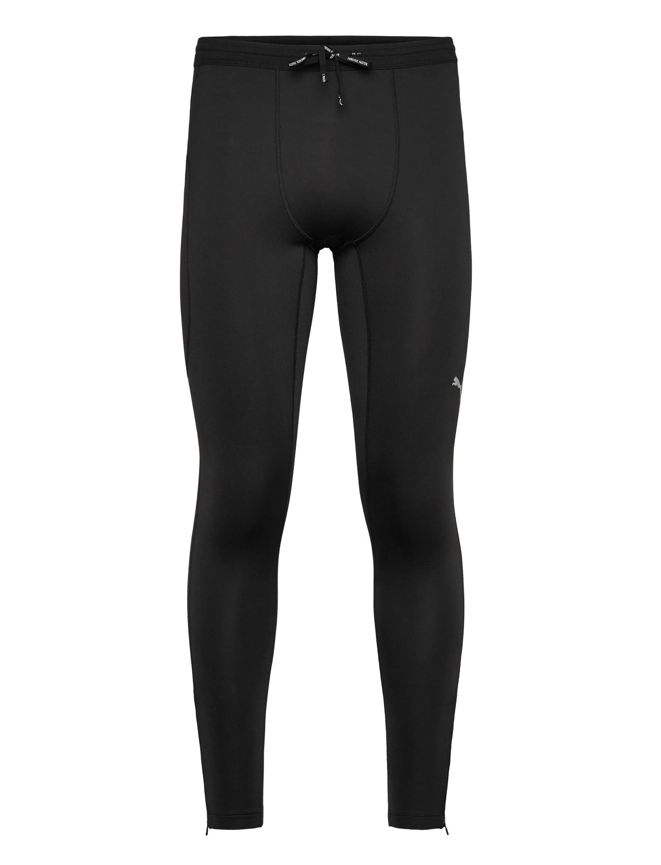 PUMA M Run Microfleece Tight Schwarz - XL - Herren