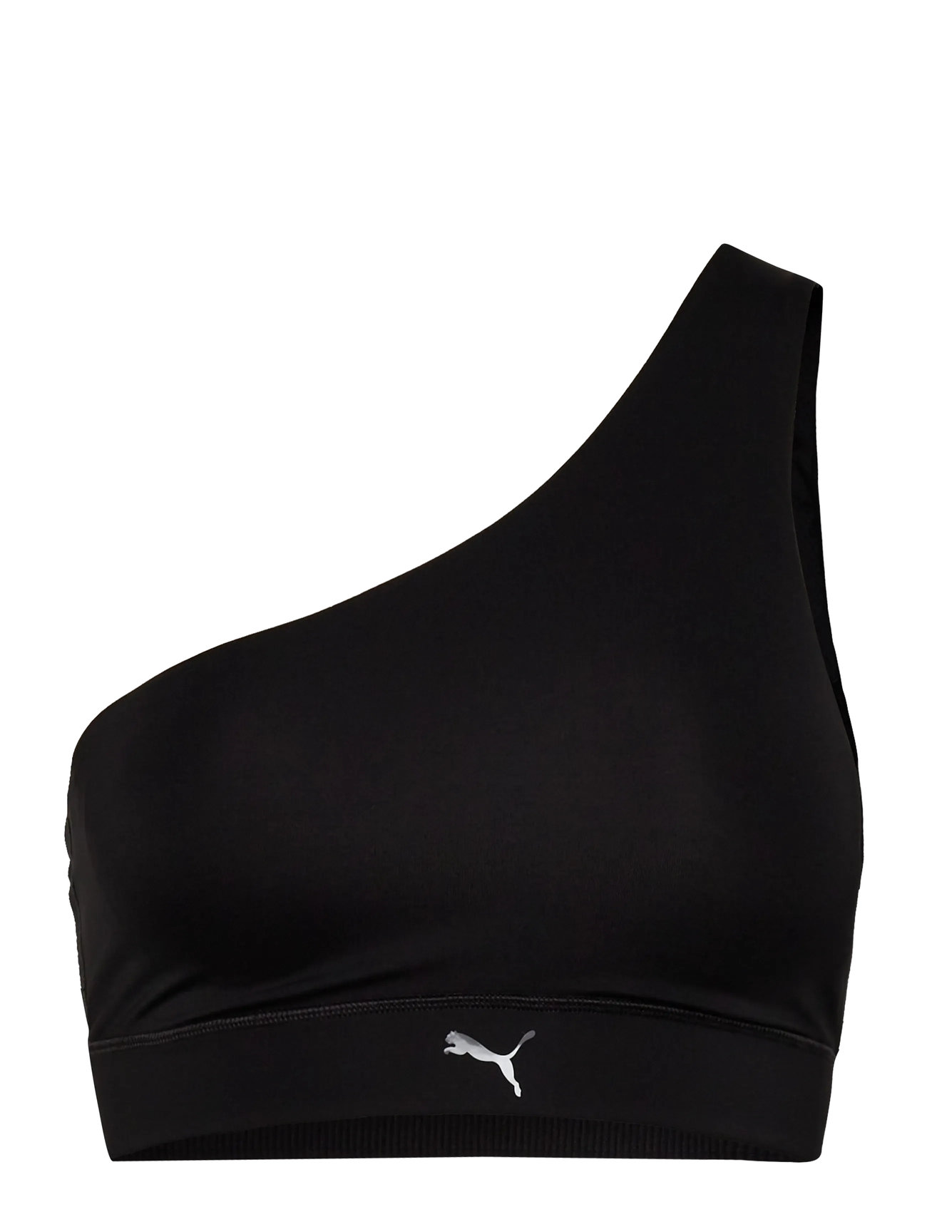 PUMA Pwrshape Bra One Shoulder - Low, XS, Black, Sport Clothing > Sport Bras - All, Dame