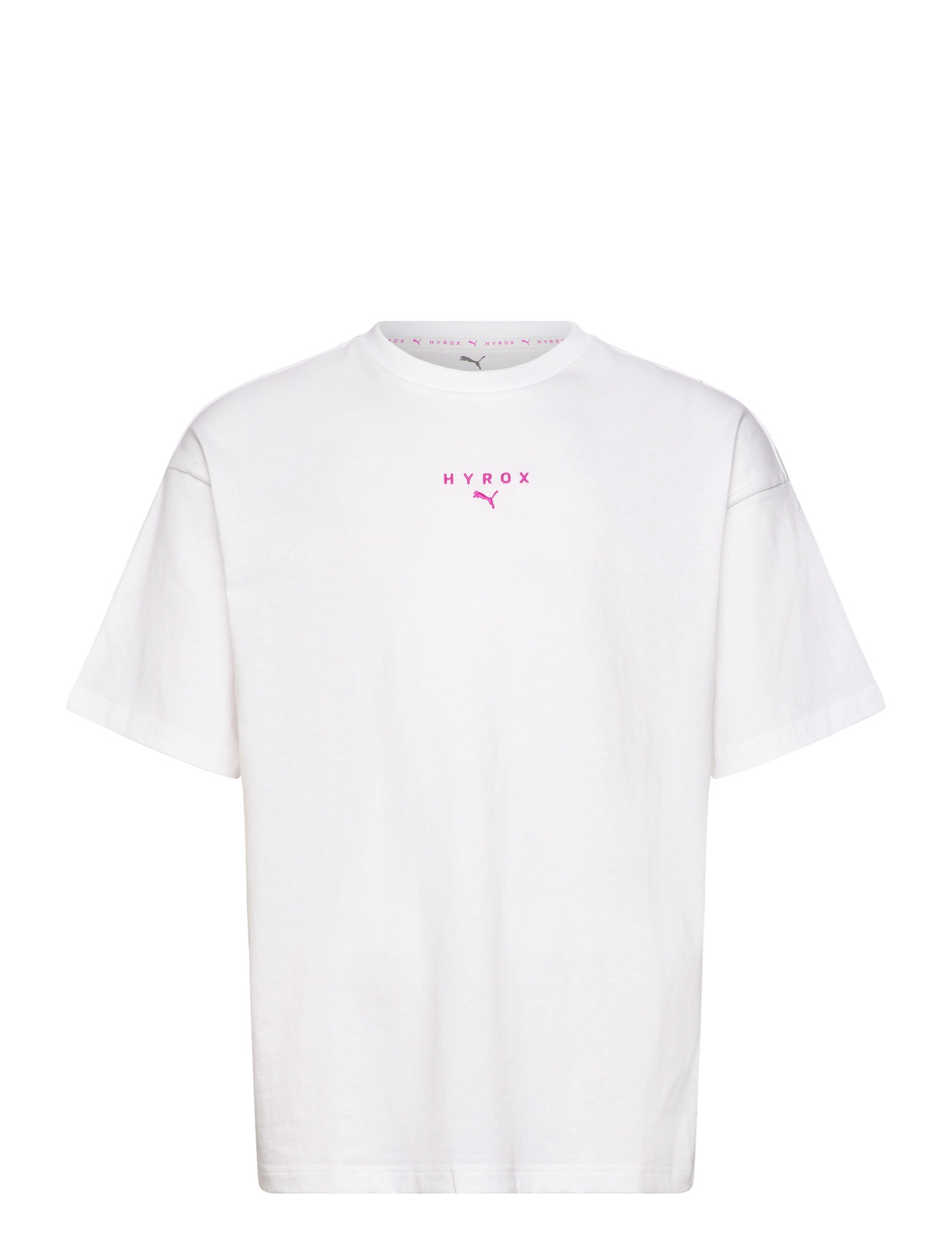 PUMA M Puma X Hyrox Lifestyle Tee, M, White, Sport Overdele > Sport T-shirts, Herre