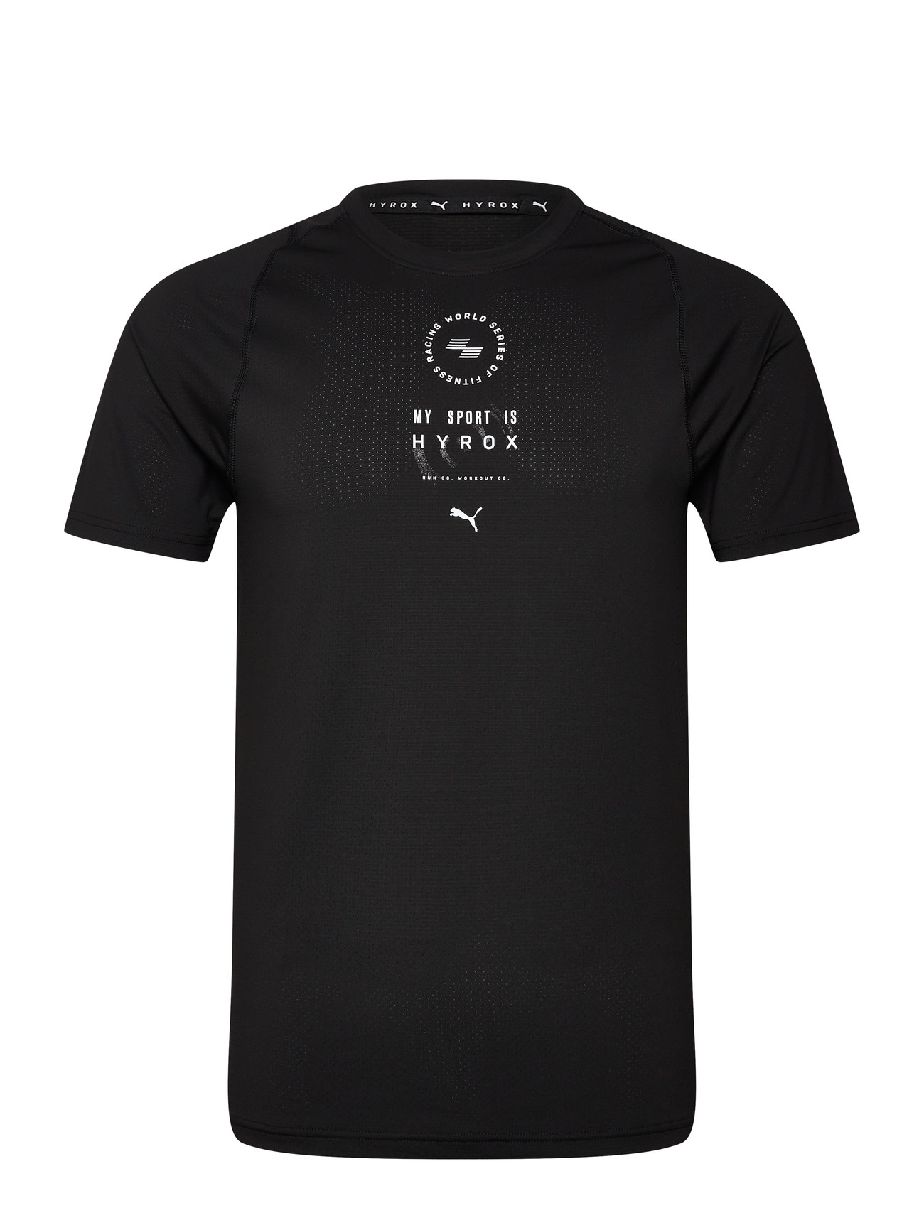 PUMA M Puma X Hyrox Dryelite Training Tee, L, Black, Sport Overdele > Sport T-shirts, Herre