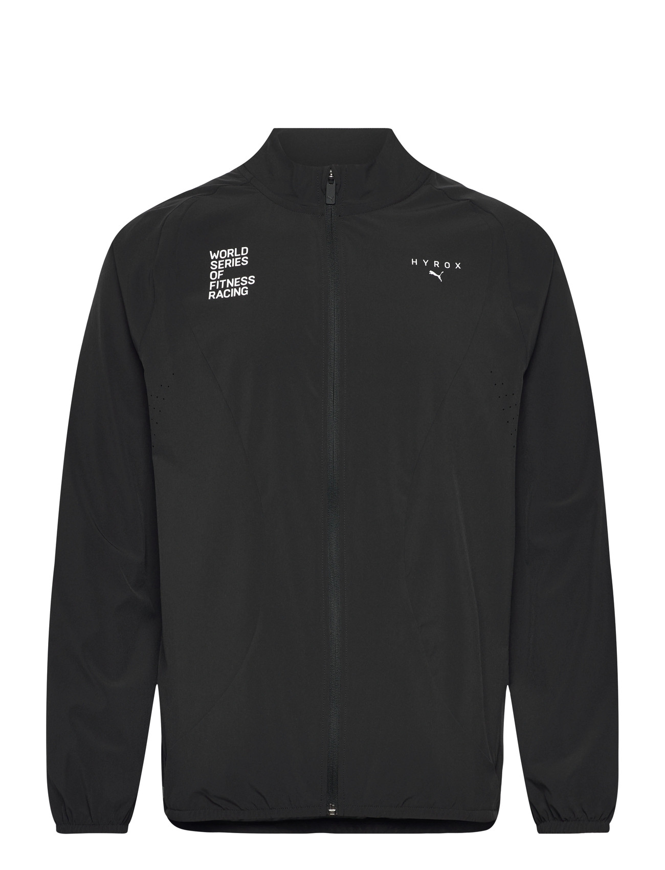 PUMA M Puma X Hyrox Dryelite Warm Up Jacket, L, Black, Sport Jackets > Sport Training Jackets, Herre
