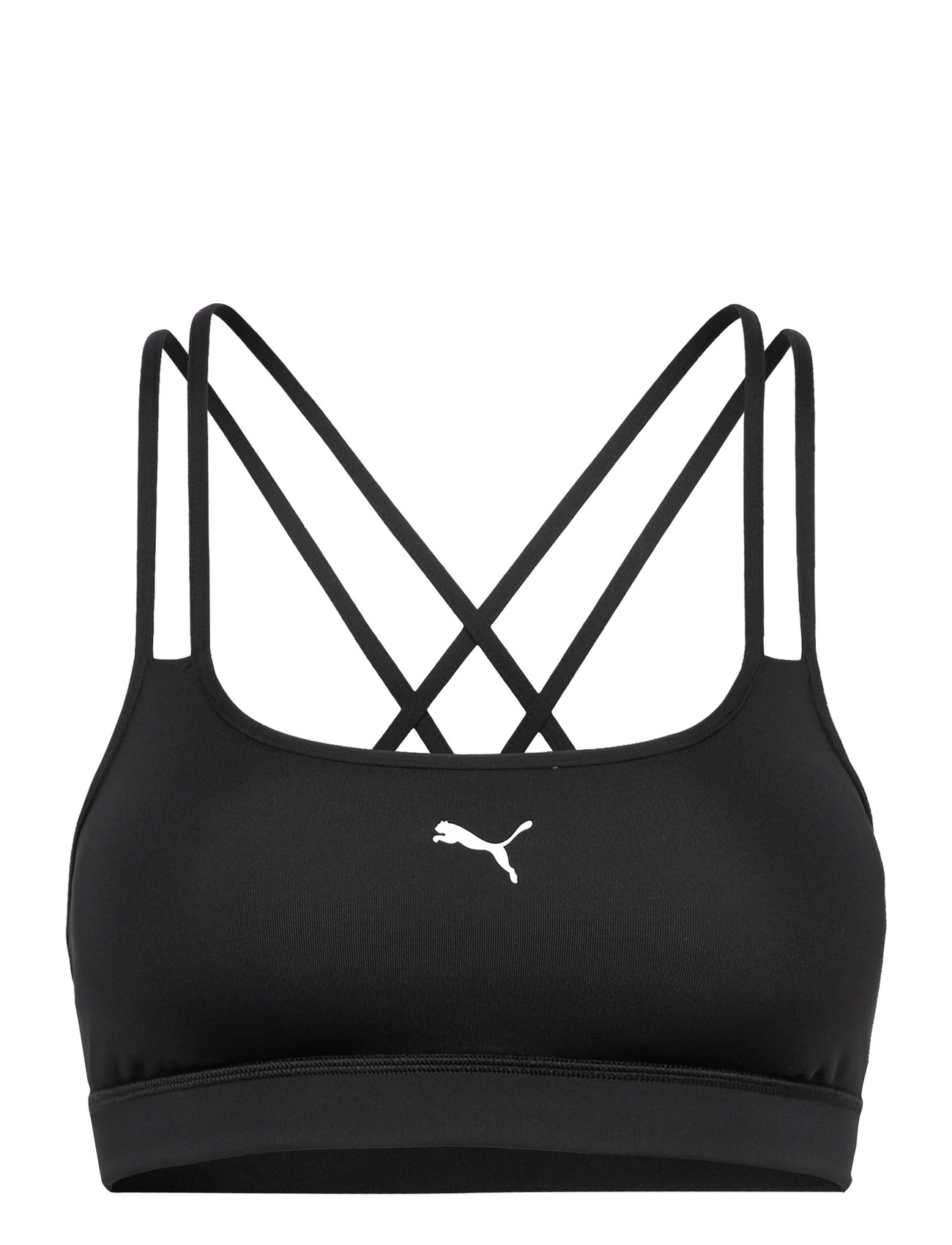 PUMA Move Strappy Bra - Low, S, Black, Sport Clothing > Sport Bras - All, Dame