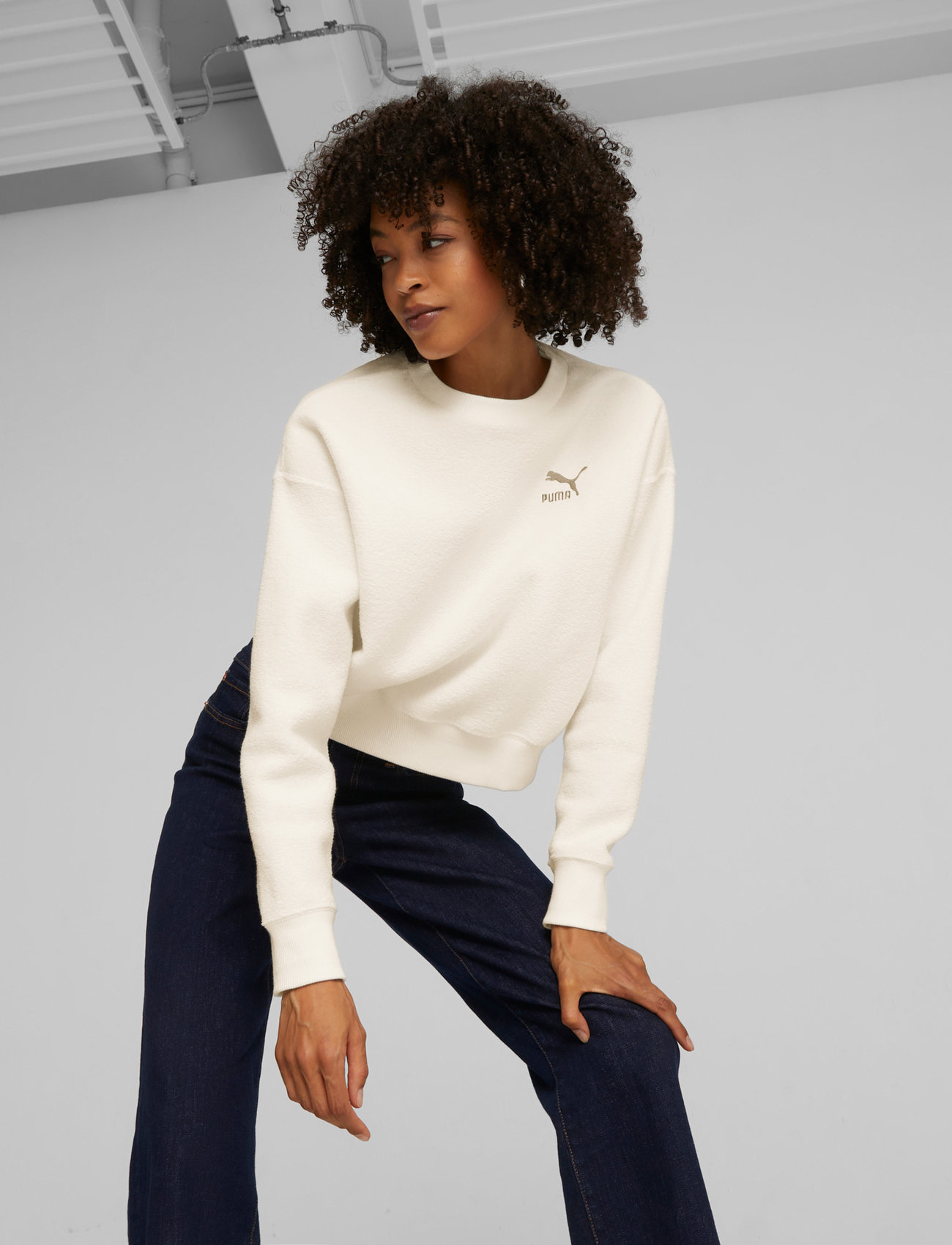 Puma hotsell crew sweatshirt