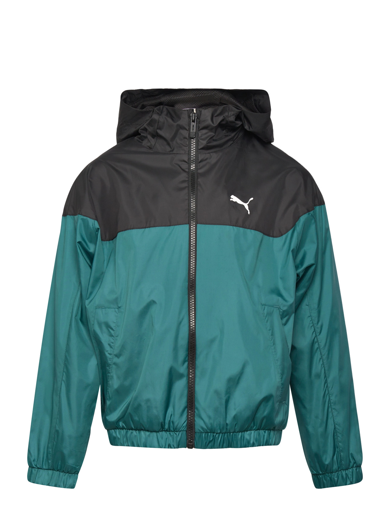 PUMA Mesh Lined Windbreaker, 152, Multi/patterned, Jakker & Frakker > Windbreaker, Børn