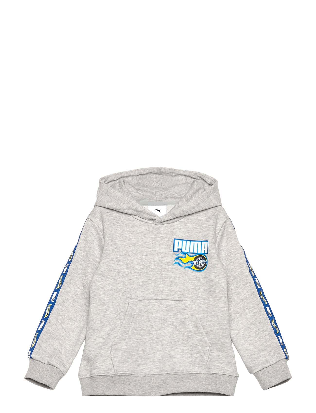 PUMA Puma X Hot Wheels Graphic Hoodie Tr, 116, Grey, Sport > Sweatshirts Og Hættetrøjer, Børn