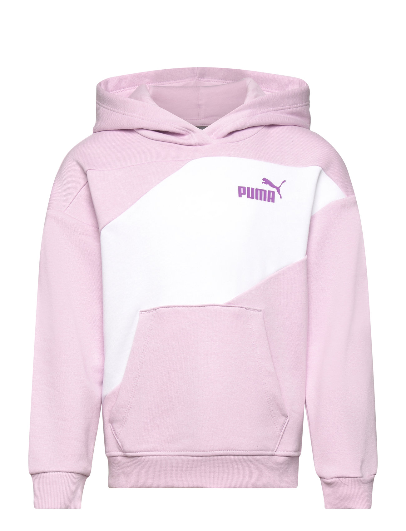 Puma Power Colorblock Hoodie Tr G Sport Sweat-shirts & Hoodies Hoodies Pink PUMA
