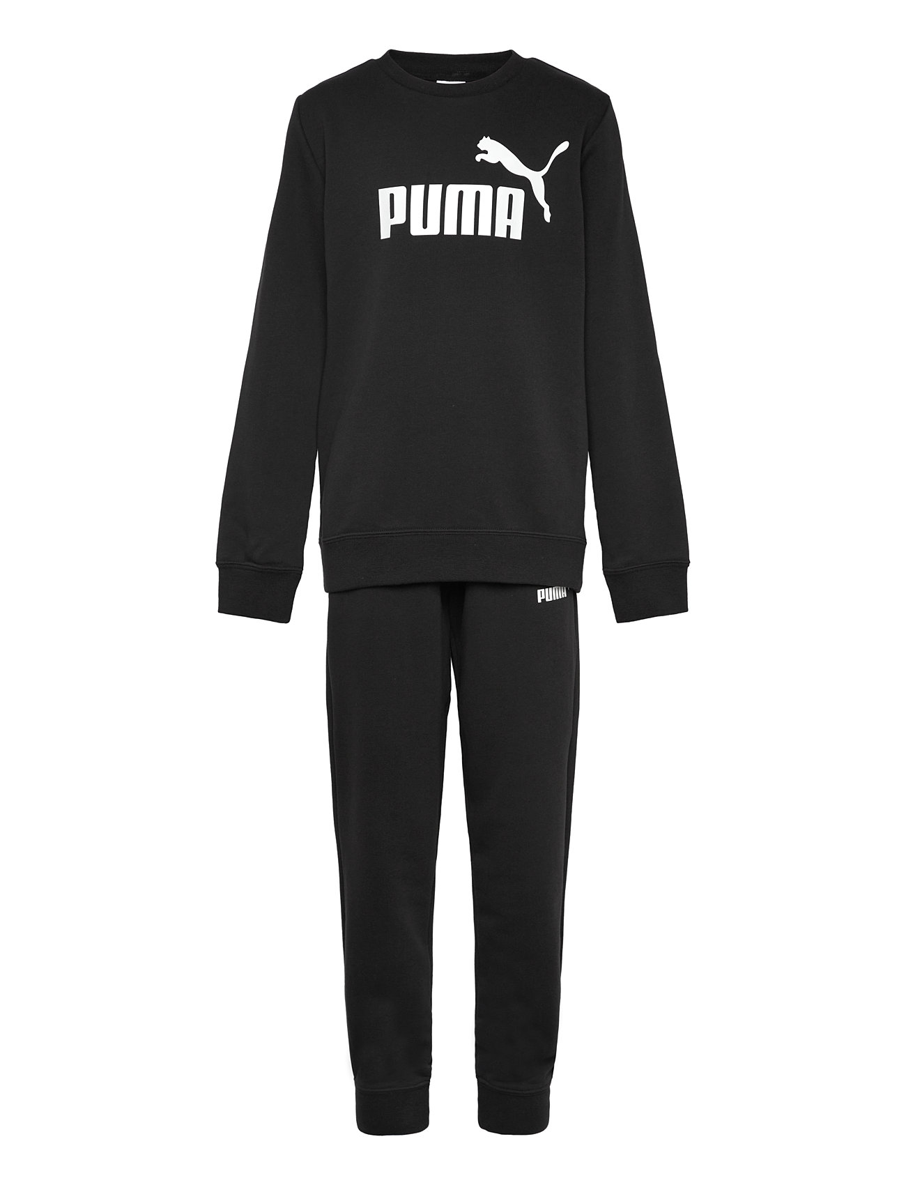 PUMA Ess No.1 Logo Crew Sweat Suit Tr B Svart