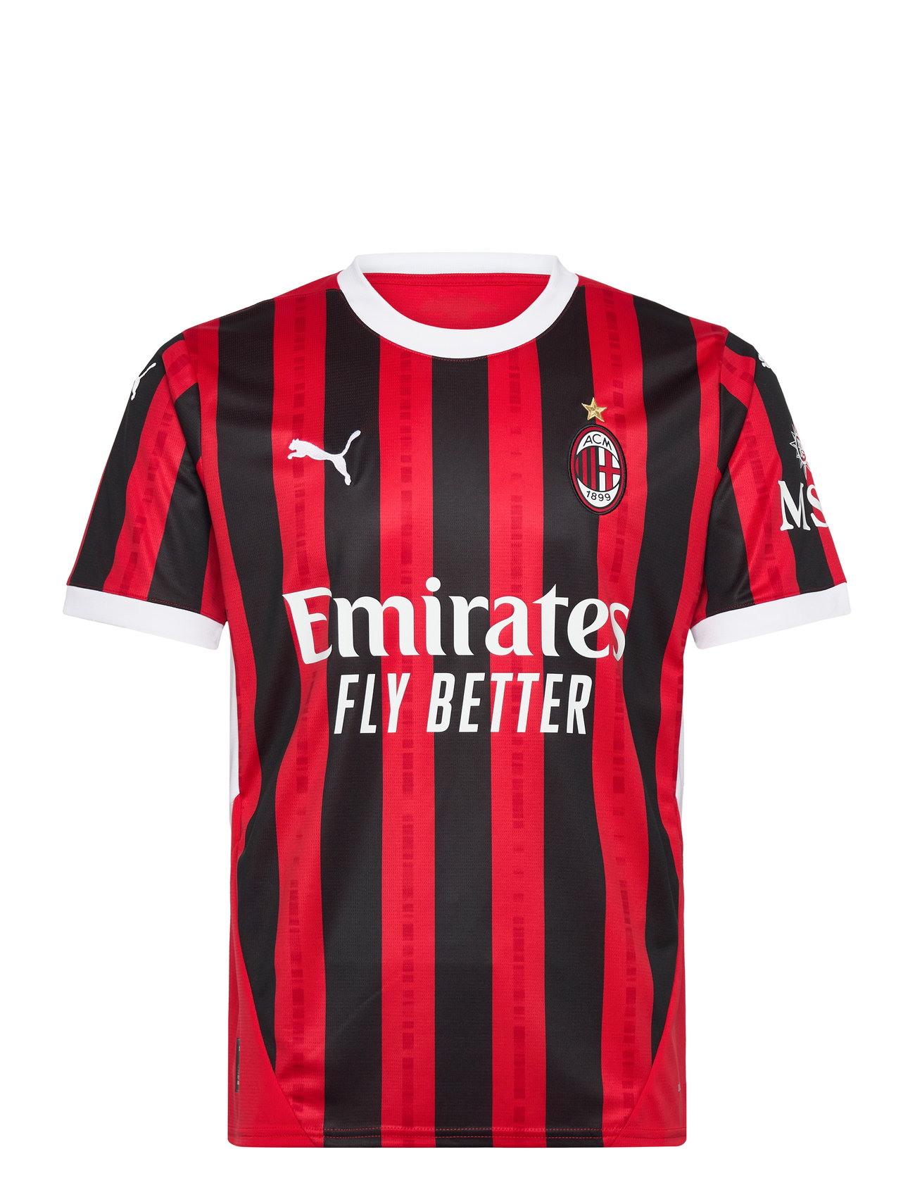 Ac Milan Home Jersey Replica Sport Men Sports Clothes Sport Tops Sport Football Shirts Red PUMA