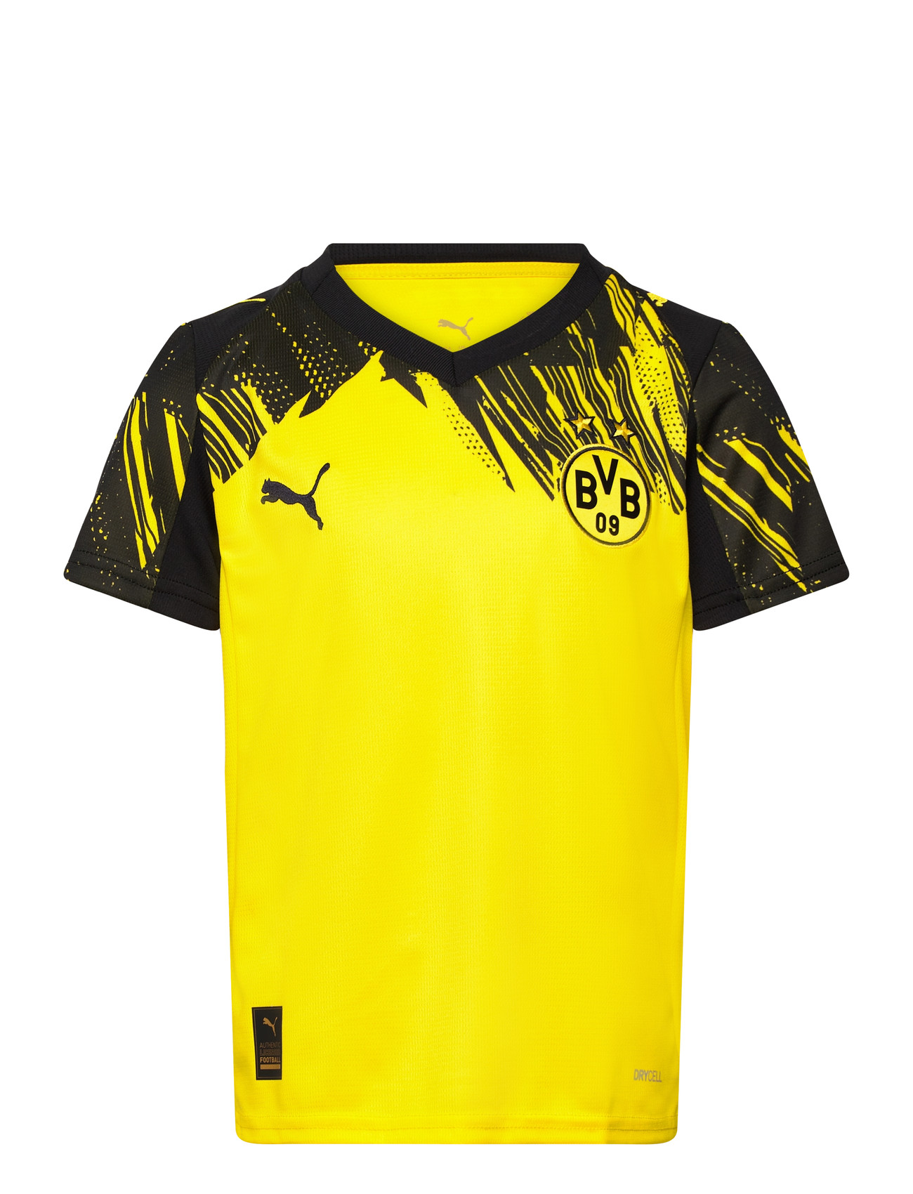 PUMA Bvb Home Jersey Replica Jr, 152, Yellow, T-Shirts > Fodboldtrøjer, Børn