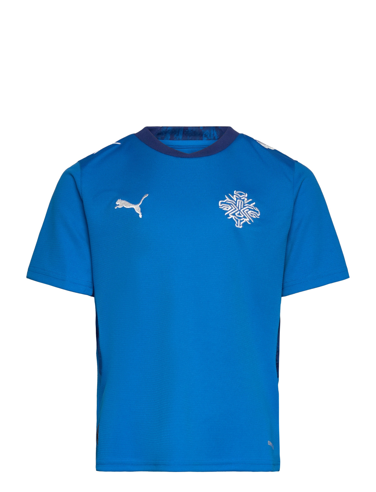 PUMA Ksi Home Jersey Replica Jr, 116, Blue, T-Shirts > Kortærmede, Børn