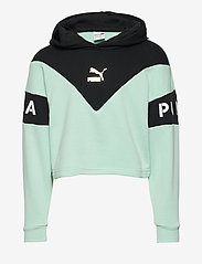 puma color block hoodie