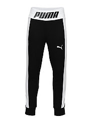 puma black track pants