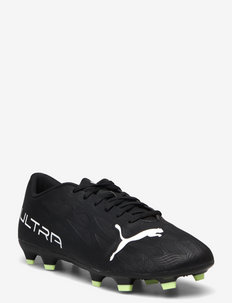 ULTRA 4.4 FG/AG - football shoes - puma black-puma white-fizzy light