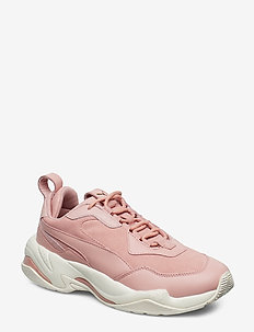 puma pink and gold trainers