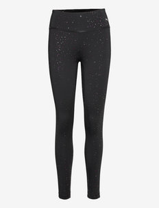 W Concept High Waist 7/8 Tight - tights med 7/8 længde - puma black-stardust print