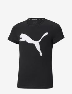 ACTIVE Tee G - wzorzysty t-shirt z krótkimi rękawami - puma black