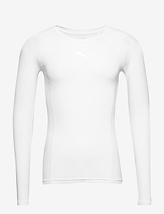LIGA Baselayer Tee LS - iekšējais slānis – augšdaļas apģērbs - puma white