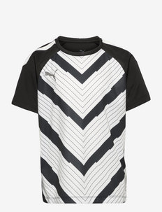 teamLIGA Graphic Jersey Jr - kortærmede t-shirts - puma black-puma white