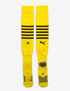 Team BVB Hooped Socks Replica - chaussettes - cyber yellow-puma black