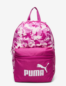 PUMA Phase Small Backpack - plecaki - festival fuchsia-alpha aop