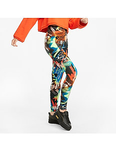 Puma Womens Activewear | Training Modern Sport Leggings In Peach With  Vertical Logo Peach – Nicolar Bell