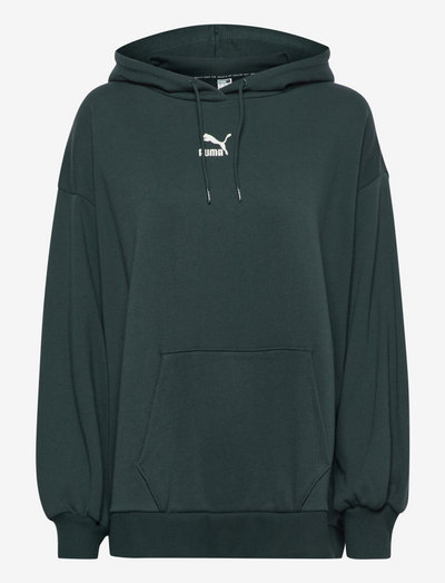 puma sherpa oversized hoodie