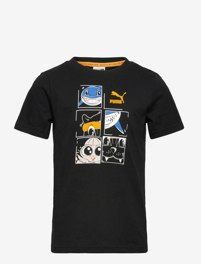 LIL PUMA Tee - t-shirt met korte mouwen met een patroon - puma black