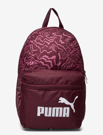 PUMA Phase Small Backpack - rucksäcke - aubergine-alpha girls aop