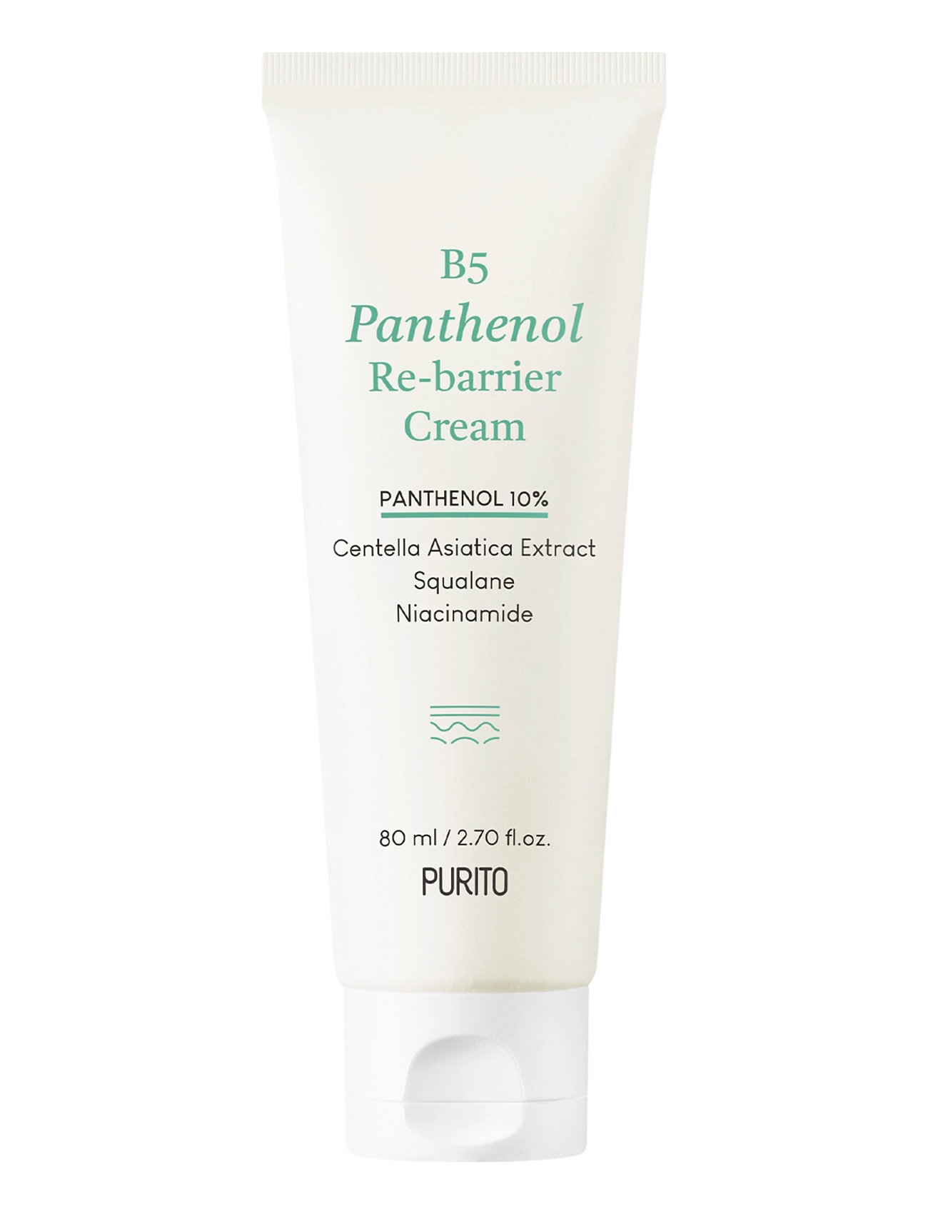 B5 Panthenol Re-Barrier Cream Fugtighedscreme Dagcreme Nude Purito