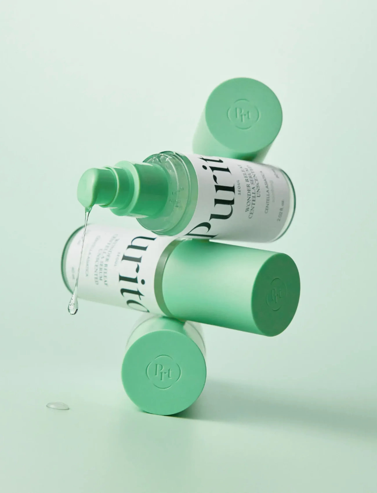 Purito Wonder Releaf Centella Serum Unscented, 60 ml, Nude, Ansigt > Serum, Dame