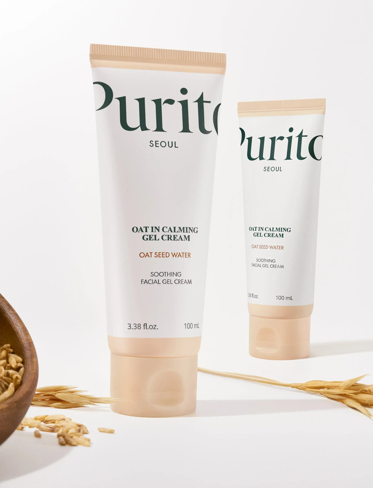 Purito Oat-In Calming Gel Cream, 100 ml, Nude, Fugtighedscreme > Dagcreme, Dame