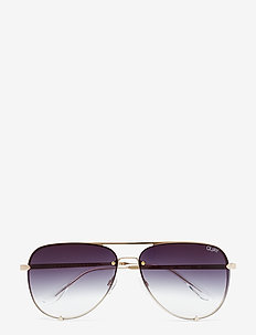 HIGH KEY RIMLESS - GOLD / BLACK FADE LENS