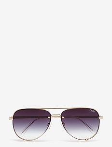 HIGH KEY MINI RIMLESS - GOLD / BLACK FADE LENS