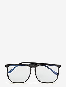 STRANGER - BLACK / CLEAR BLUE LIGHT LENS