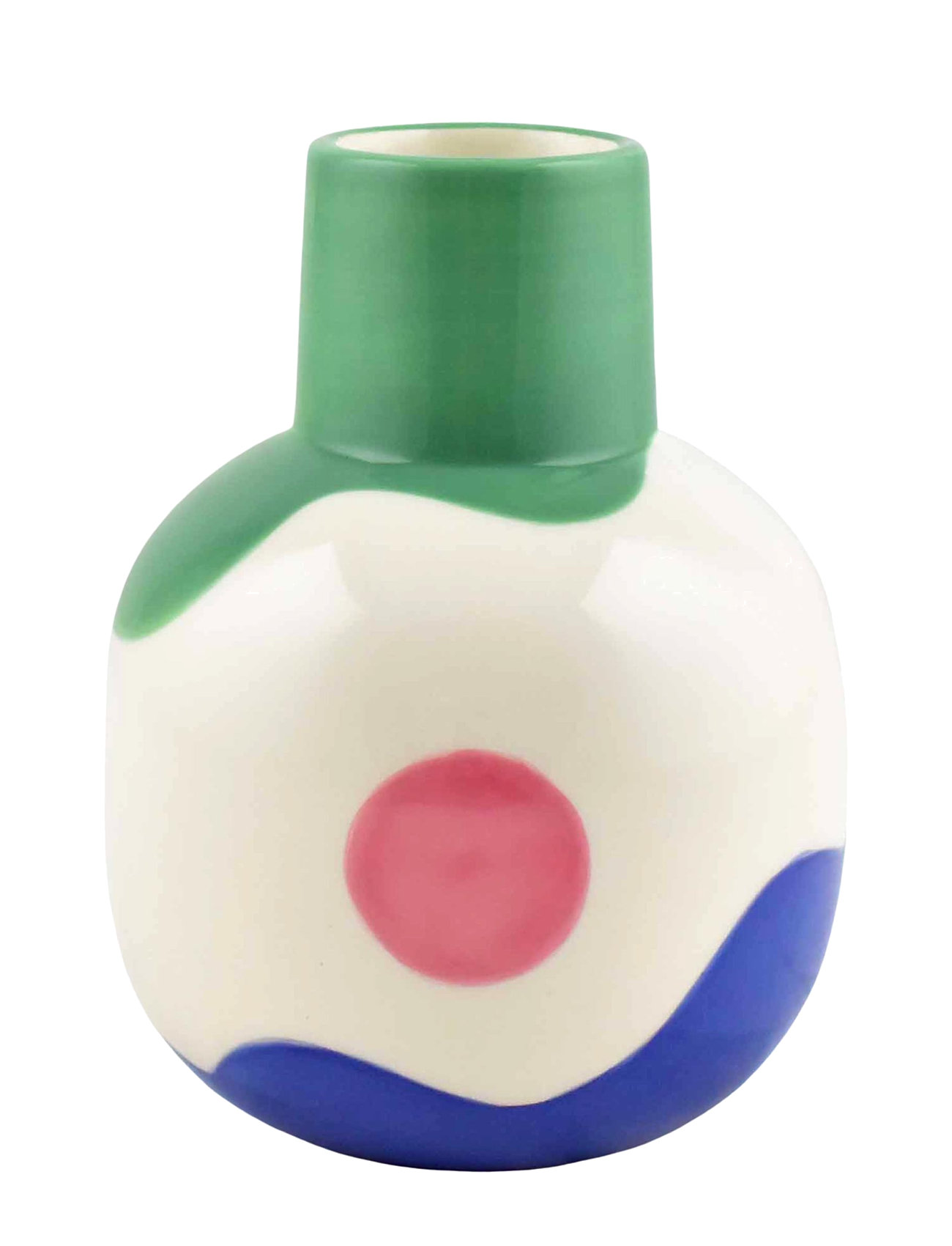 Que Rico Vase - Rosita - A Dulce Dream, 16 cm, Multi/patterned, Vases > Other Vases, Unisex