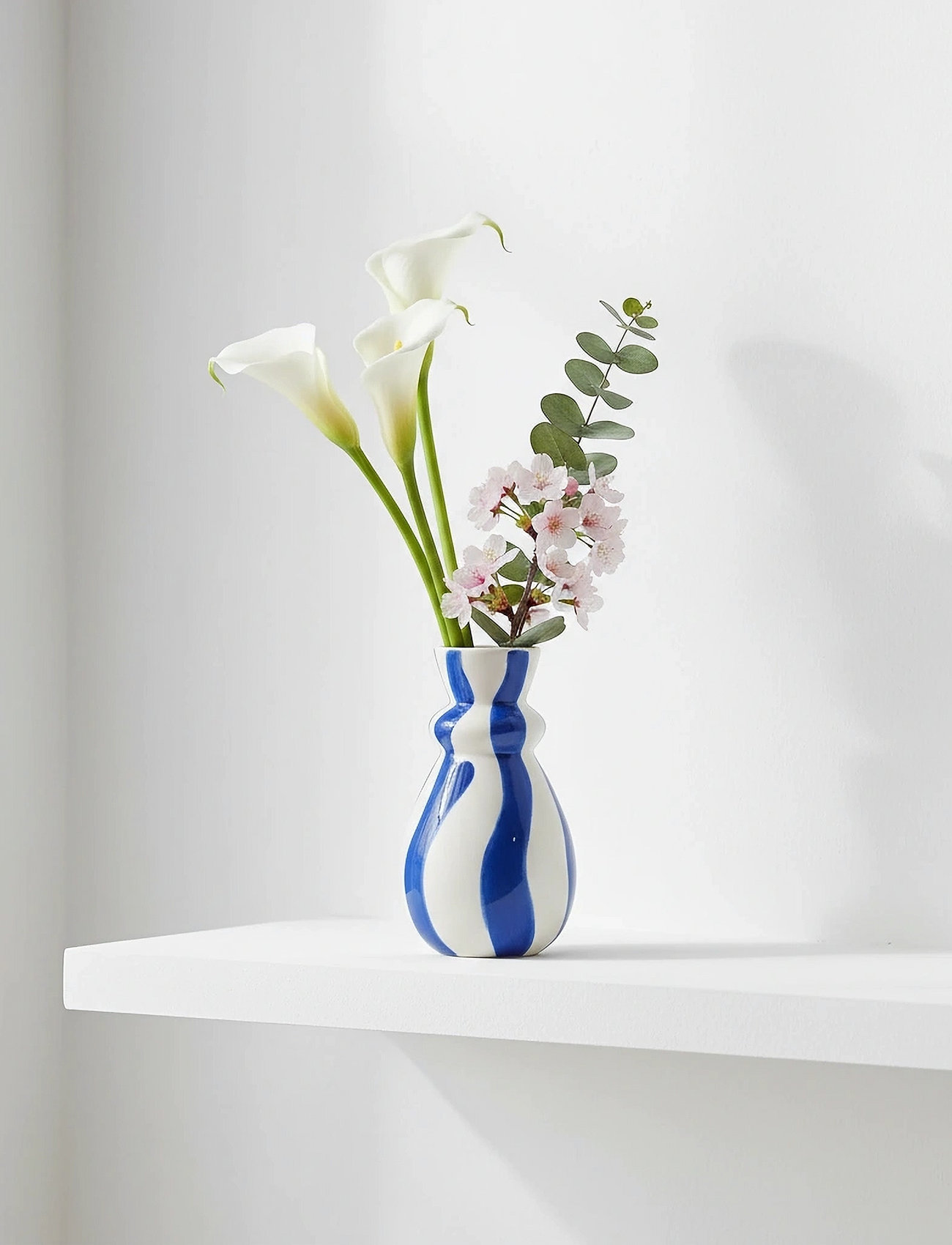 Que Rico Vase - Carolina - Bold & Blue, 14.5 cm, Blue, Vases > Other Vases, Unisex