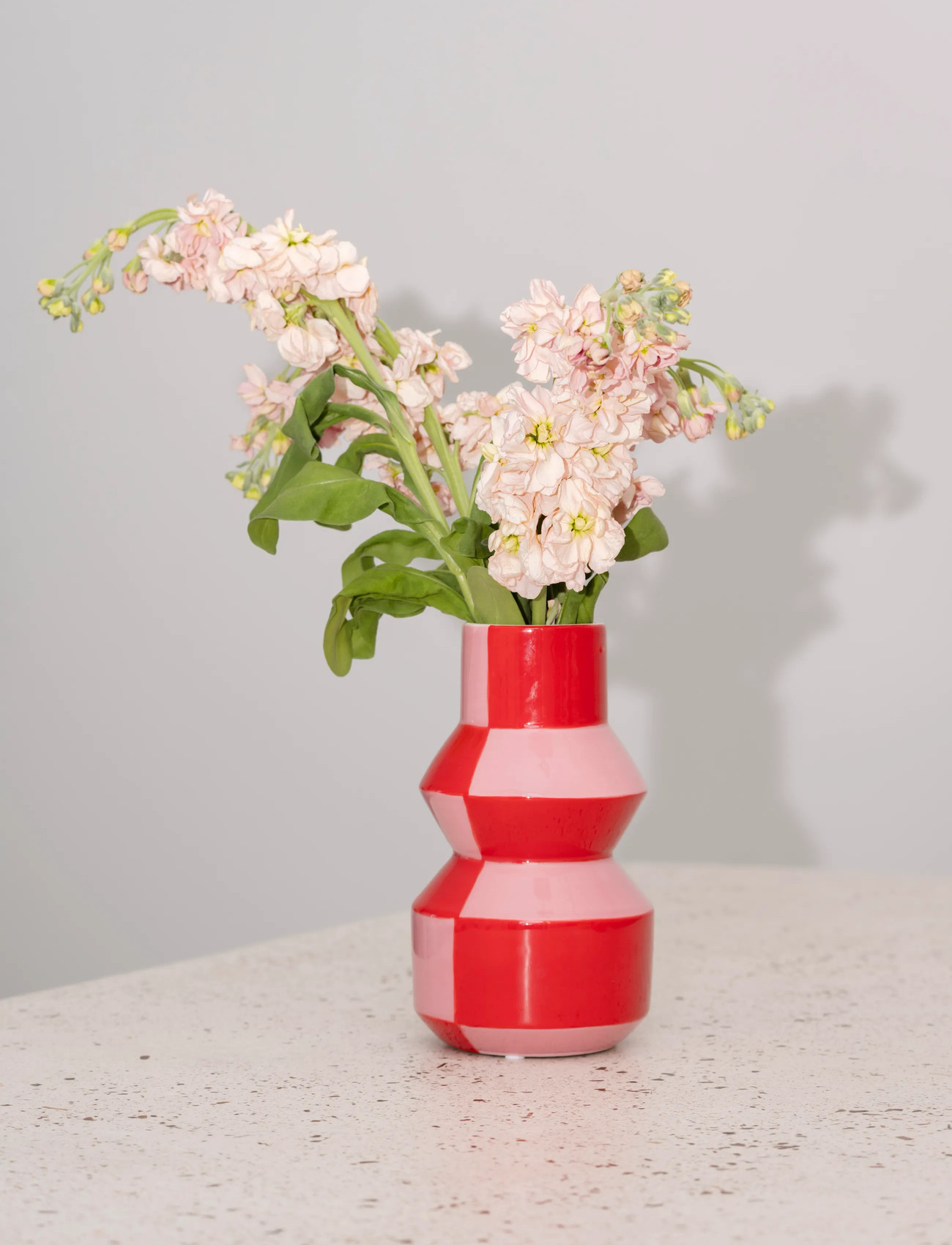 Que Rico Vase - Celestino - Candy Crush, H10 cm, Red, Vases > Other Vases, Unisex