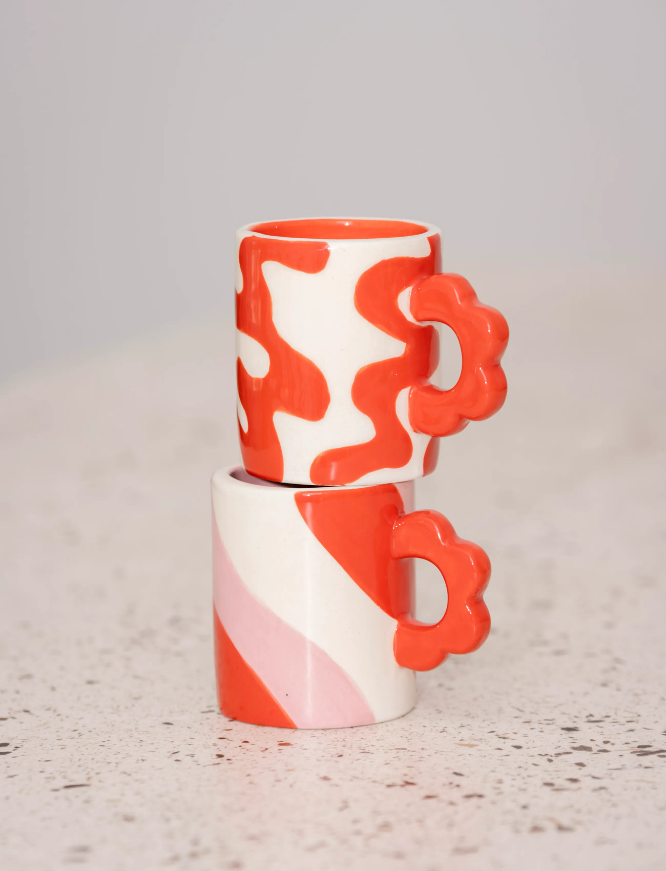 Que Rico Espresso Kop - Otilia, H5.7 cm, Red, Kopper Og Krus > Espressokopper, Unisex