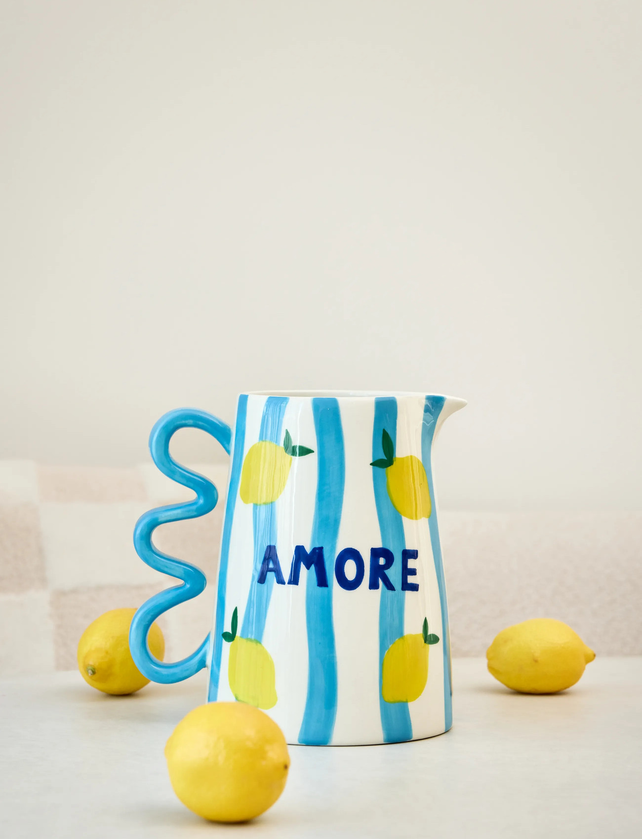 Que Rico Vase - Florencia - That's Amore, H16 cm, Blue, Kander & Karafler > Vandkarafler & Kander, Unisex