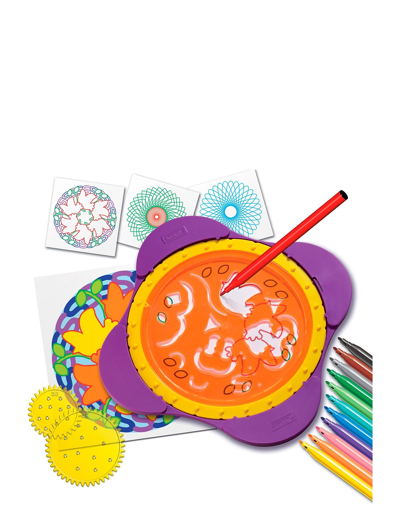 Spirogiro Mandala Toys Creativity Drawing & Crafts Craft Craft Sets Multi/patterned Quercetti